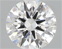 0.41 Carats, Round with Excellent Cut, G Color, VS2 Clarity and Certified by GIA