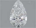 1.51 Carats, Pear D Color, VS1 Clarity and Certified by GIA