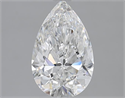1.70 Carats, Pear E Color, VS1 Clarity and Certified by GIA
