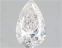 1.00 Carats, Pear G Color, VVS2 Clarity and Certified by GIA
