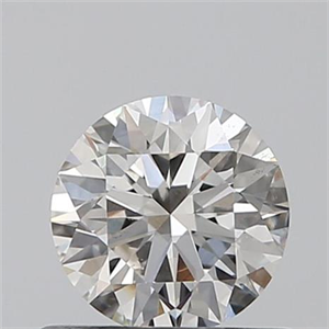 Picture of 0.50 Carats, Round with Excellent Cut, J Color, SI1 Clarity and Certified by GIA