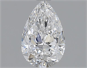 1.26 Carats, Pear D Color, IF Clarity and Certified by GIA
