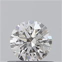 0.40 Carats, Round with Excellent Cut, G Color, SI1 Clarity and Certified by GIA