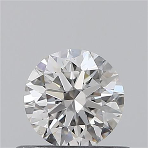 Picture of 0.40 Carats, Round with Excellent Cut, G Color, SI1 Clarity and Certified by GIA