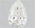 0.80 Carats, Pear G Color, VVS1 Clarity and Certified by GIA