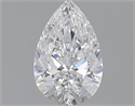 1.01 Carats, Pear D Color, VVS2 Clarity and Certified by GIA