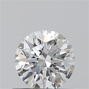 Picture of 0.40 Carats, Round with Excellent Cut, E Color, I1 Clarity and Certified by GIA