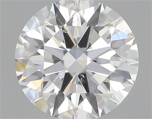 Picture of 0.43 Carats, Round with Excellent Cut, E Color, SI1 Clarity and Certified by GIA