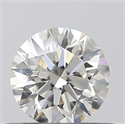 0.45 Carats, Round with Excellent Cut, I Color, SI2 Clarity and Certified by GIA