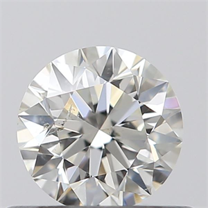 Picture of 0.45 Carats, Round with Excellent Cut, I Color, SI2 Clarity and Certified by GIA