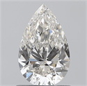 0.72 Carats, Pear I Color, VS1 Clarity and Certified by GIA