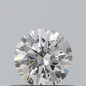 Picture of 0.40 Carats, Round with Excellent Cut, H Color, SI1 Clarity and Certified by GIA