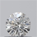 0.40 Carats, Round with Excellent Cut, G Color, VS2 Clarity and Certified by GIA