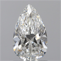 0.90 Carats, Pear F Color, VS1 Clarity and Certified by GIA