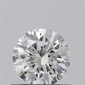 Picture of 0.40 Carats, Round with Excellent Cut, F Color, I1 Clarity and Certified by GIA