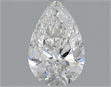 1.60 Carats, Pear G Color, SI1 Clarity and Certified by GIA