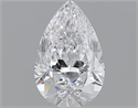 1.00 Carats, Pear D Color, SI1 Clarity and Certified by GIA