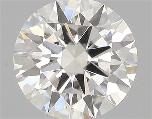 Picture of 0.41 Carats, Round with Excellent Cut, I Color, VVS1 Clarity and Certified by GIA