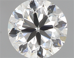 Picture of 0.40 Carats, Round with Very Good Cut, I Color, IF Clarity and Certified by GIA