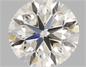 0.40 Carats, Round with Very Good Cut, K Color, VS1 Clarity and Certified by GIA