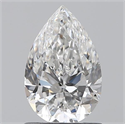 0.90 Carats, Pear F Color, VS2 Clarity and Certified by GIA