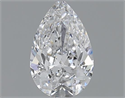 0.70 Carats, Pear D Color, VVS2 Clarity and Certified by GIA