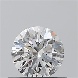 Picture of 0.40 Carats, Round with Excellent Cut, H Color, I1 Clarity and Certified by GIA