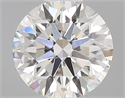 0.43 Carats, Round with Excellent Cut, I Color, VVS1 Clarity and Certified by GIA