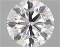 0.40 Carats, Round with Very Good Cut, I Color, VVS2 Clarity and Certified by GIA