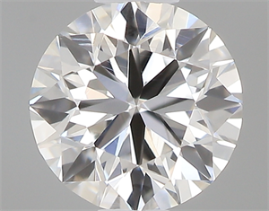 Picture of 0.40 Carats, Round with Very Good Cut, I Color, VVS2 Clarity and Certified by GIA