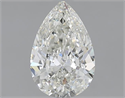 1.00 Carats, Pear I Color, SI2 Clarity and Certified by GIA