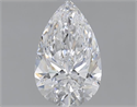 1.01 Carats, Pear D Color, VS2 Clarity and Certified by GIA