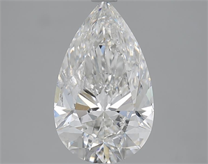 Picture of 3.02 Carats, Pear G Color, SI2 Clarity and Certified by GIA