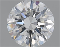 1.91 Carats, Round with Excellent Cut, E Color, SI1 Clarity and Certified by GIA