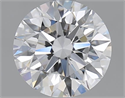 1.56 Carats, Round with Excellent Cut, D Color, IF Clarity and Certified by GIA