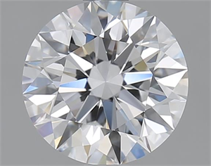 Picture of 1.56 Carats, Round with Excellent Cut, D Color, IF Clarity and Certified by GIA