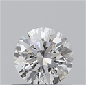 0.43 Carats, Round with Excellent Cut, G Color, SI2 Clarity and Certified by GIA