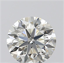 0.40 Carats, Round with Very Good Cut, J Color, VVS1 Clarity and Certified by GIA