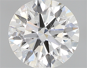 Picture of 0.46 Carats, Round with Excellent Cut, F Color, SI2 Clarity and Certified by GIA