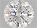 0.42 Carats, Round with Excellent Cut, E Color, SI2 Clarity and Certified by GIA