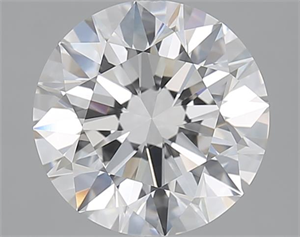 Picture of 3.01 Carats, Round with Excellent Cut, G Color, VVS2 Clarity and Certified by GIA