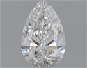 1.20 Carats, Pear F Color, SI1 Clarity and Certified by GIA