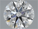 0.41 Carats, Round with Excellent Cut, E Color, SI2 Clarity and Certified by GIA