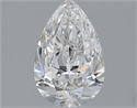 1.50 Carats, Pear E Color, VS2 Clarity and Certified by GIA