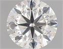 0.40 Carats, Round with Very Good Cut, H Color, VS2 Clarity and Certified by GIA