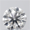 0.40 Carats, Round with Very Good Cut, E Color, SI1 Clarity and Certified by GIA