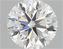 0.40 Carats, Round with Very Good Cut, H Color, VS2 Clarity and Certified by GIA