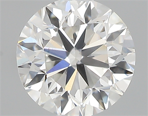 Picture of 0.40 Carats, Round with Very Good Cut, H Color, VS2 Clarity and Certified by GIA