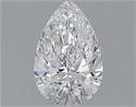 1.01 Carats, Pear D Color, VS2 Clarity and Certified by GIA