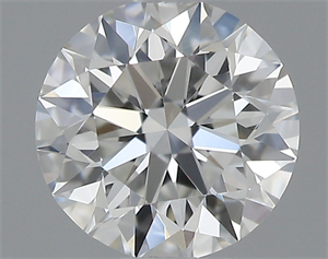 Picture of 0.43 Carats, Round with Excellent Cut, G Color, VVS2 Clarity and Certified by GIA